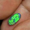 0.89 cts Australian Semi Black Solid Opal, Lightning Ridge, Stone