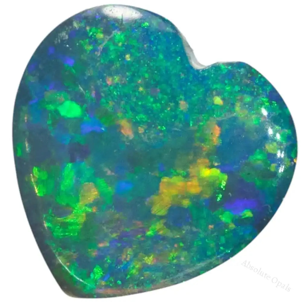 South Australian Crystal Opal – Solid natural opal with transparent body and brilliant play of color. Mined in South Australia, perfect for fine jewelry or collectors.
