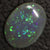 Australian Lightning Ridge, Semi Black Solid Opal, Cabochon Loose Stone