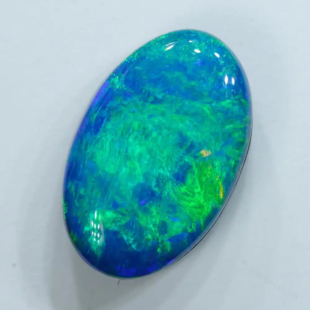0.77 cts Doublet Opal Stone Lightning Ridge Doublet Opal