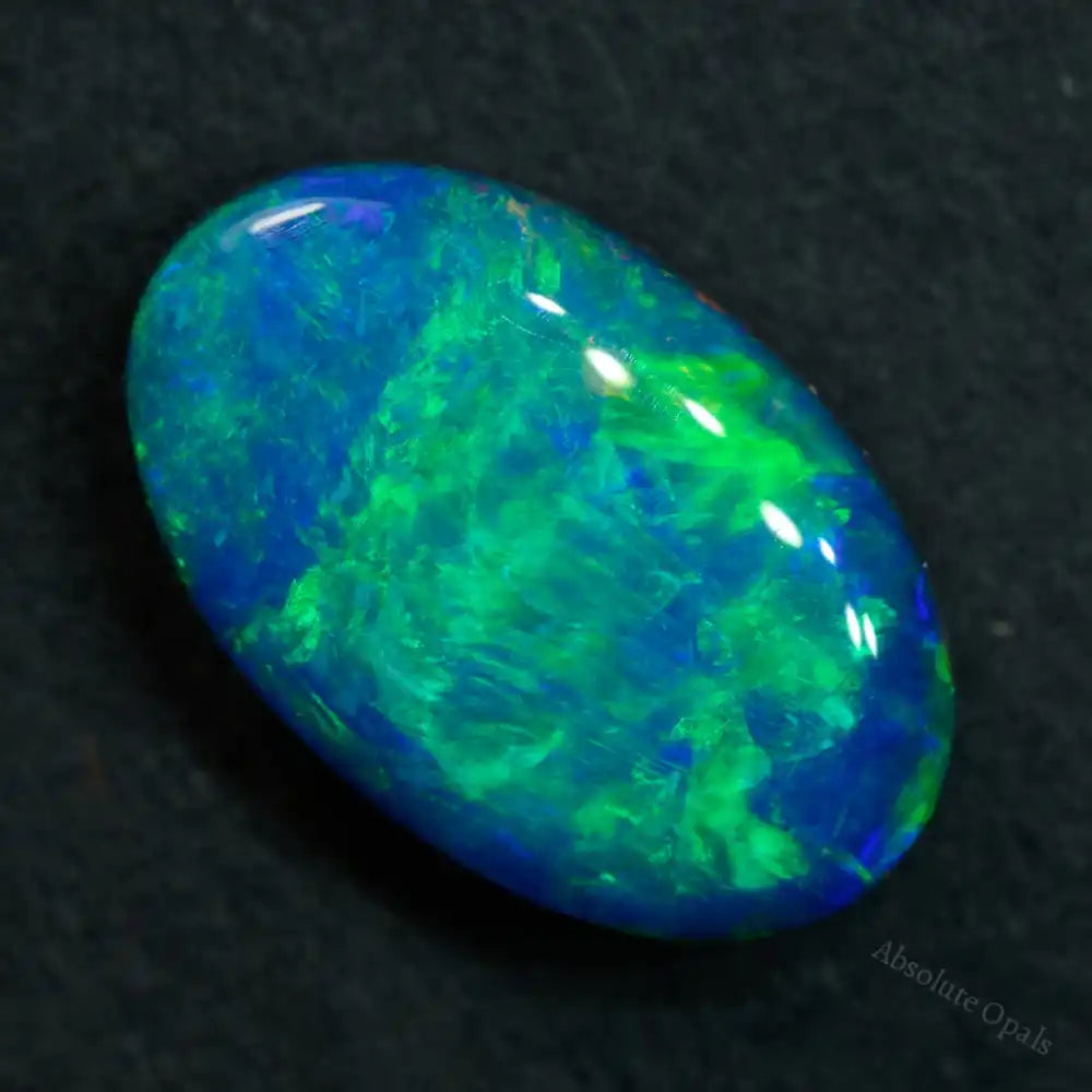 0.77 cts Doublet Opal Stone Lightning Ridge Doublet Opal