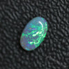 0.83Cts Australian Lightning Ridge Solid Opal Cabochon Semi Black