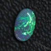 0.83Cts Australian Lightning Ridge Solid Opal Cabochon Semi Black