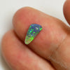 0.89 Cts Australian Black Opal Solid Stone Lightning Ridge