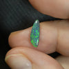 0.92 cts Black Opal Lightning Ridge Solid Stone Black Opal