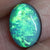 0.95 Cts Australian Opal Doublet Stone Cabochon