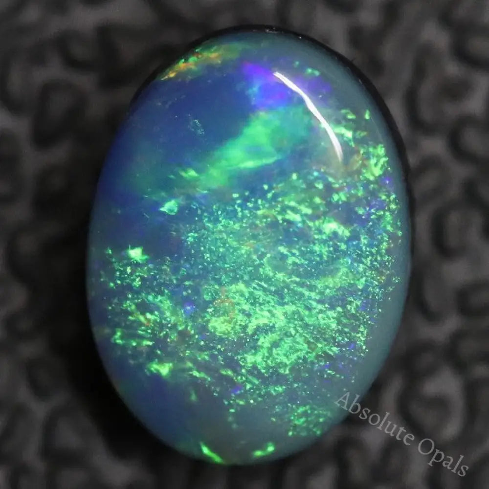 0.95 Cts Australian Opal Doublet Stone Cabochon