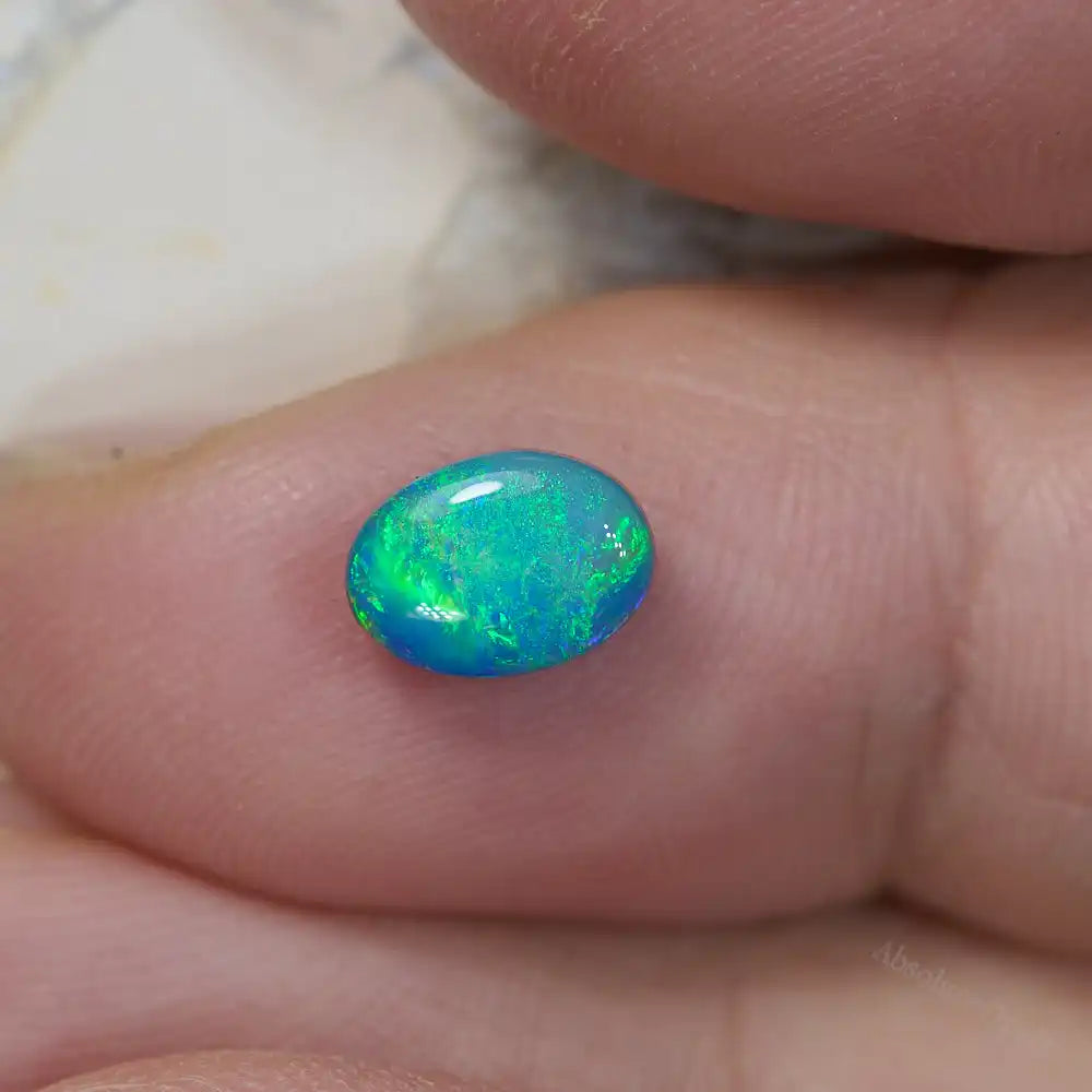 0.95 cts Doublet Opal Stone Lightning Ridge Doublet Opal