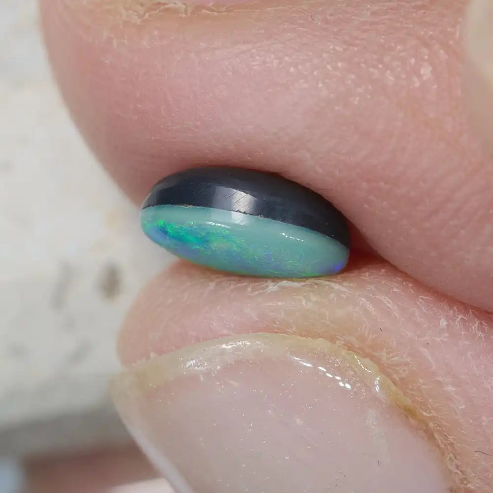 0.95 cts Doublet Opal Stone Lightning Ridge Doublet Opal