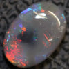 0.97 Cts Australian Semi Black Opal Solid Lightning Ridge Cabochon Loose Stone