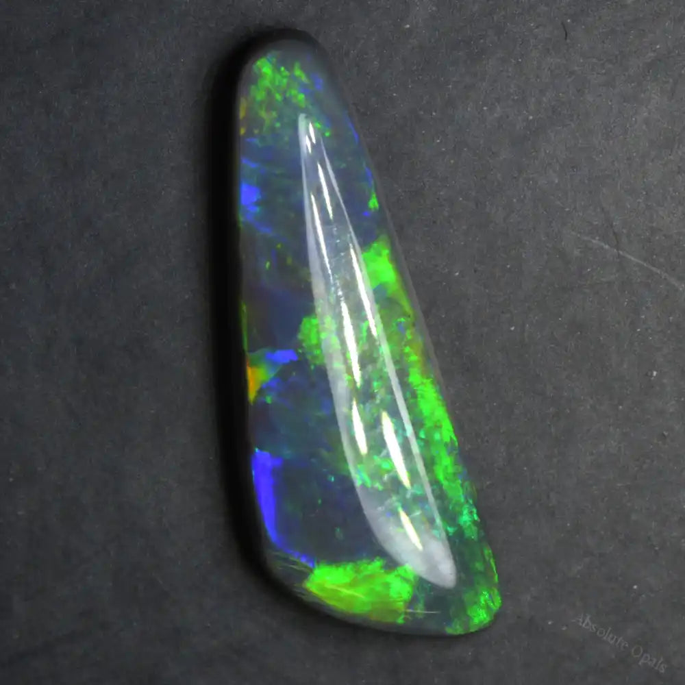 Black Opal Lightning Ridge Solid Stone
