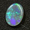 1.10 Cts Australian Semi Black Solid Opal Lightning Ridge Crystal