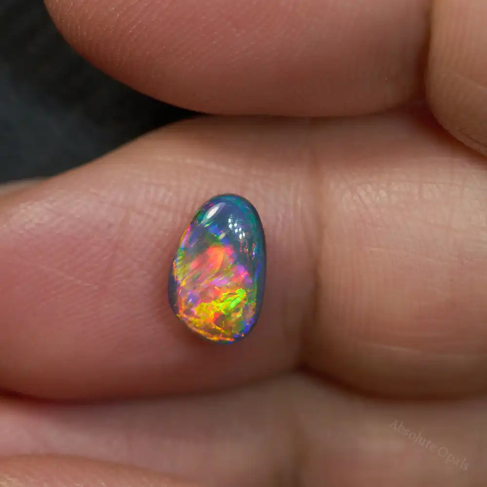 1.12 cts Doublet Opal Stone Lightning Ridge Doublet Opal
