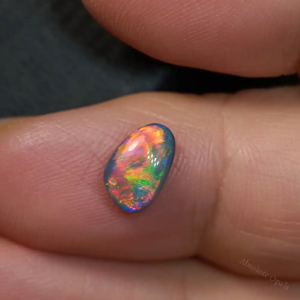 1.12 cts Doublet Opal Stone Lightning Ridge Doublet Opal