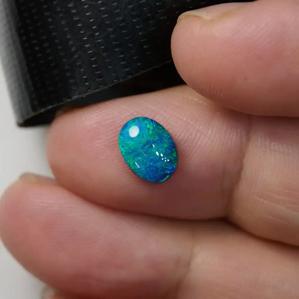 1.20 cts Doublet Opal Stone Lightning Ridge Doublet Opal