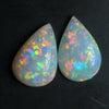 1.21 cts Opal Stones Pairs Solid South Australian