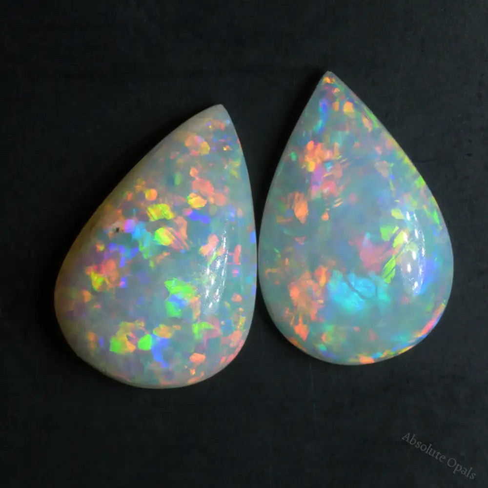 1.21 cts Opal Stones Pairs Solid South Australian