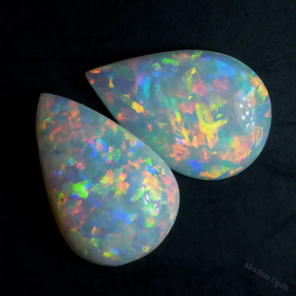1.21 cts Opal Stones Pairs Solid South Australian