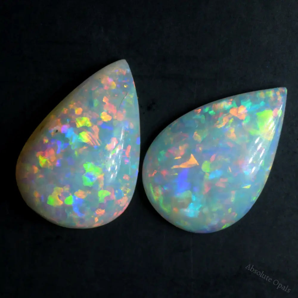 1.21 cts Opal Stones Pairs Solid South Australian