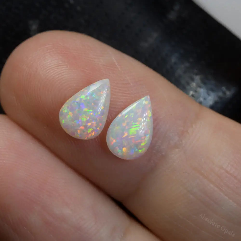 1.21 cts Opal Stones Pairs Solid South Australian
