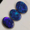 1.25 Cts Australian Opal Doublet Stone Cabochon 3Pcs 6X4