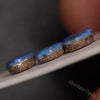 1.25 Cts Australian Opal Doublet Stone Cabochon 3Pcs 6X4