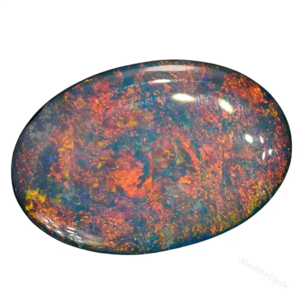 1.25 cts Doublet Opal Stone Lightning Ridge Doublet Opal