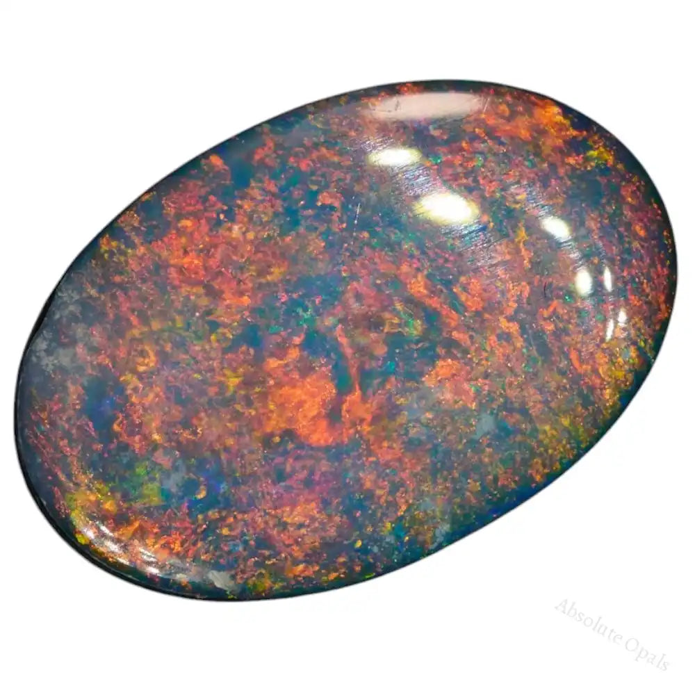 1.25 cts Doublet Opal Stone Lightning Ridge Doublet Opal