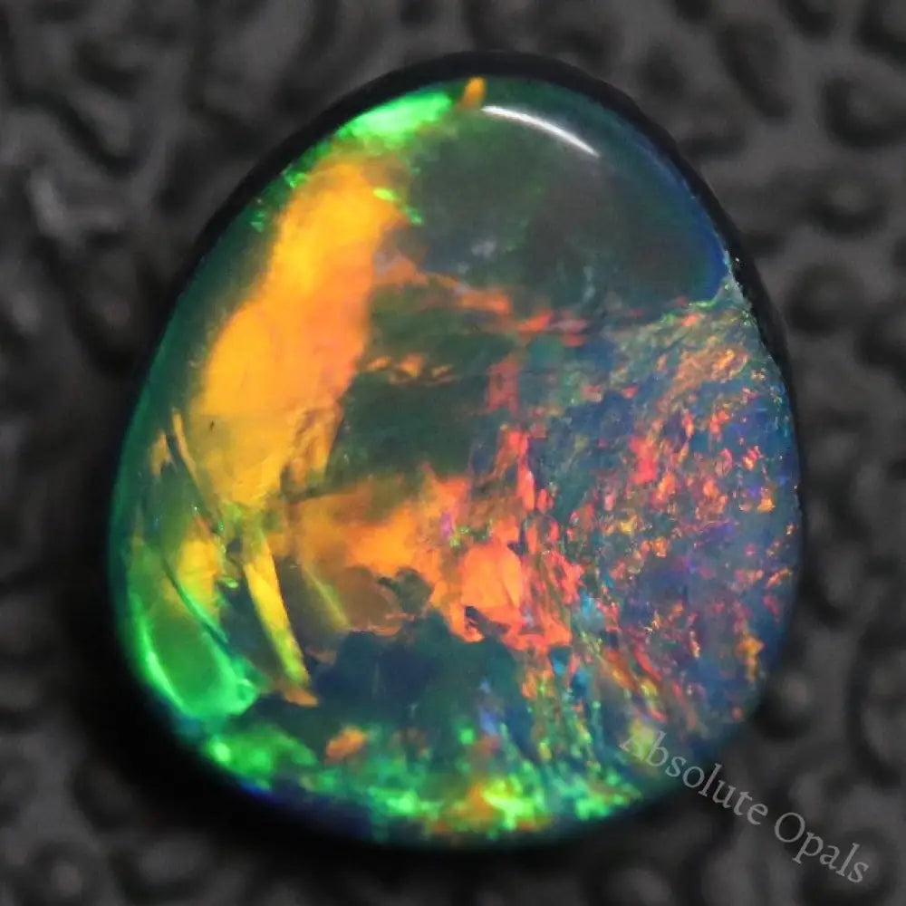 1.30 Cts Australian Opal Doublet Stone Cabochon