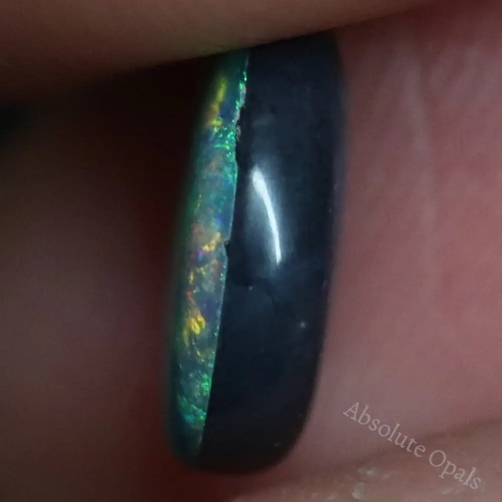 1.30 Cts Australian Opal Doublet Stone Cabochon
