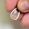 1.38 G Australian Doublet Opal With Silver Pendant: L 22.6 Mm Jewellery