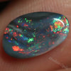 1.4 Cts Australian Black Opal Lightning Ridge Solid Gem Stone Cabochon