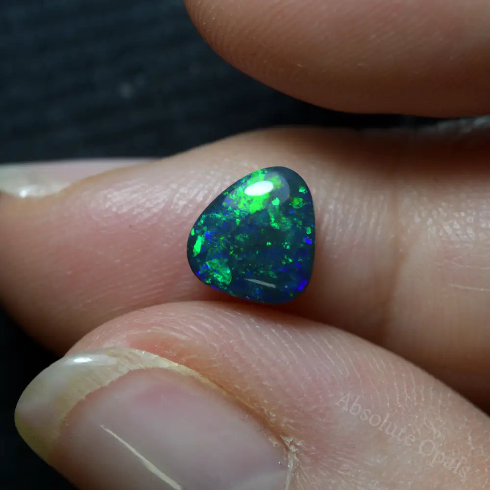 1.43 cts Black Opal cut, not set (Lightning Ridge) CMR