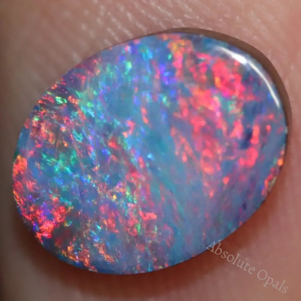 1.45 Cts Australian Opal Doublet Stone Cabochon