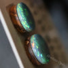 1.5 Cts Australian Opal Doublet Stone Cabochon 2Pcs 7X5