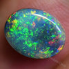 1.51 Cts Australian Semi Black Opal Solid Lightning Ridge