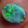 1.51 Cts Australian Semi Black Opal Solid Lightning Ridge