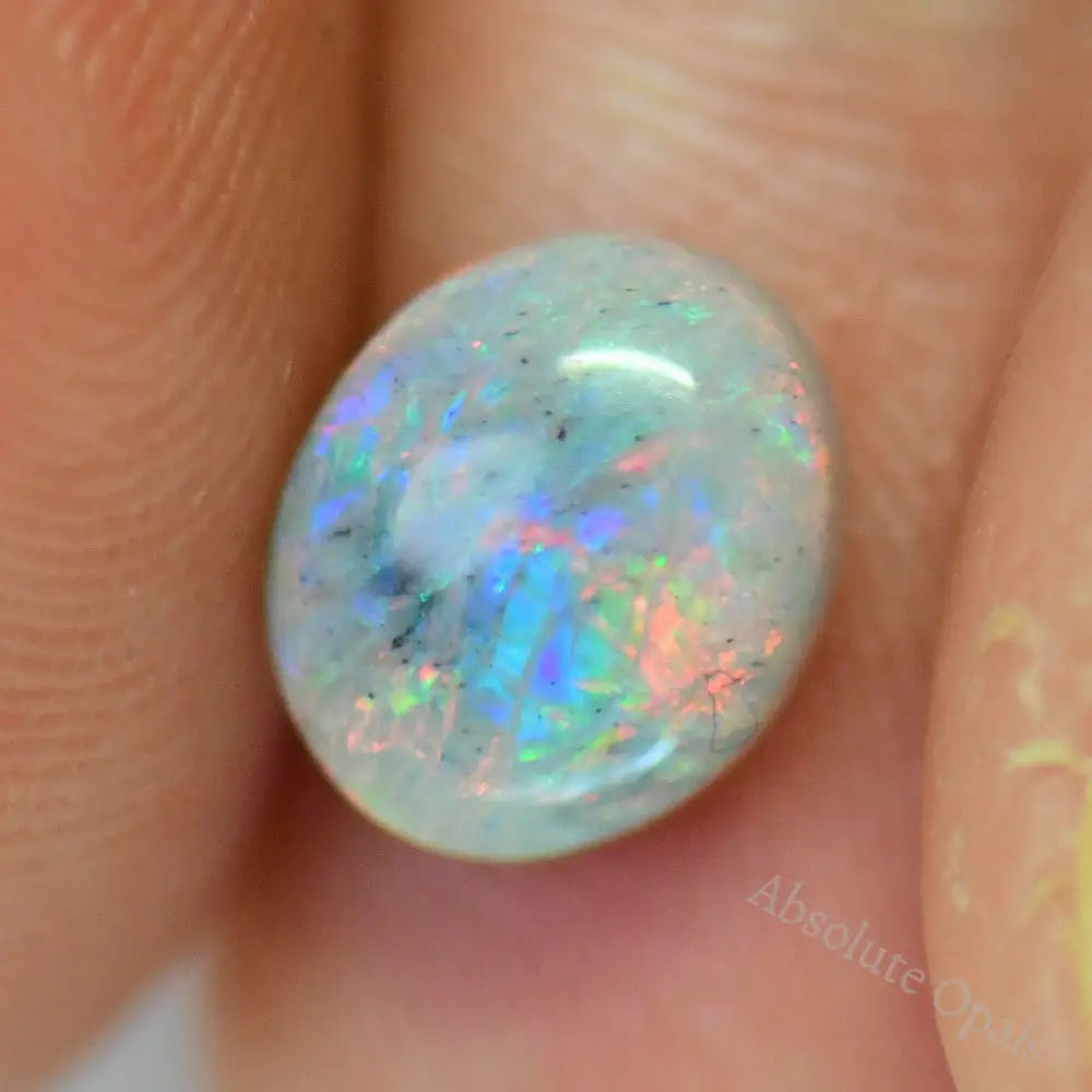 1.52 Cts Australian Semi Black Opal Solid Lightning Ridge
