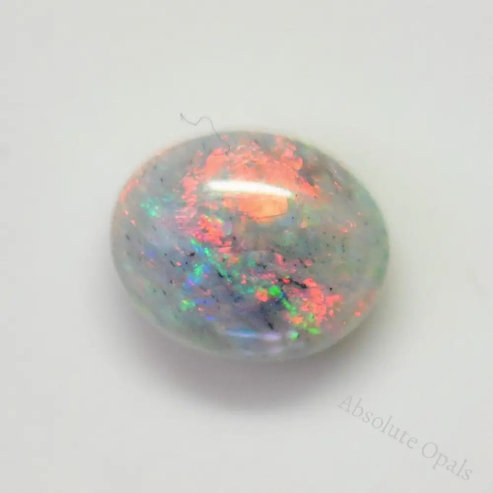 1.52 Cts Australian Semi Black Opal Solid Lightning Ridge