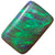 1.54 cts Dark Opal Lightning Ridge Solid Stone Semi Black Opal