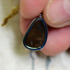 1.58 G Australian Doublet Opal With Silver Pendant: L 25.3 Mm Jewellery