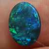 1.59 Cts Australian Black Solid Opal Lightning Ridge Cmr