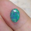 1.59 cts Black Opal Lightning Ridge Solid Cut Stone Black Opal