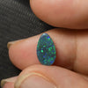 1.60 cts Black Opal Lightning Ridge Solid Stone Black Opal