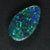 1.60 cts Black Opal Lightning Ridge Solid Stone Black Opal