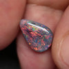1.61 Cts Australian Solid Black Opal Lightning Ridge Semi