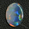 1.63 Cts Australian Lightning Ridge Semi Black Solid Opal