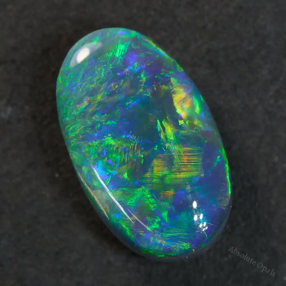 Black Opal Lightning Ridge – Solid Cut Australian Gemstone