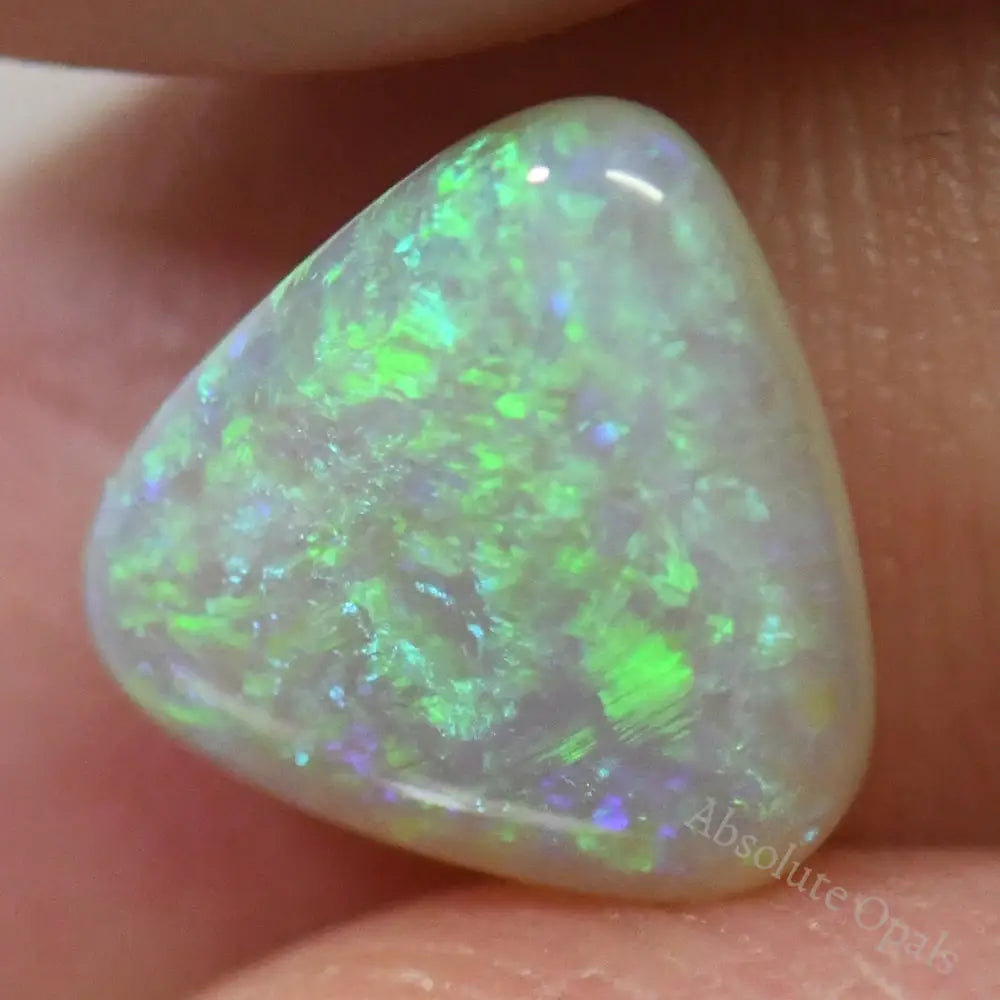 1.71 Cts Australian Solid Opal Cut Stone Lightning Ridge Light