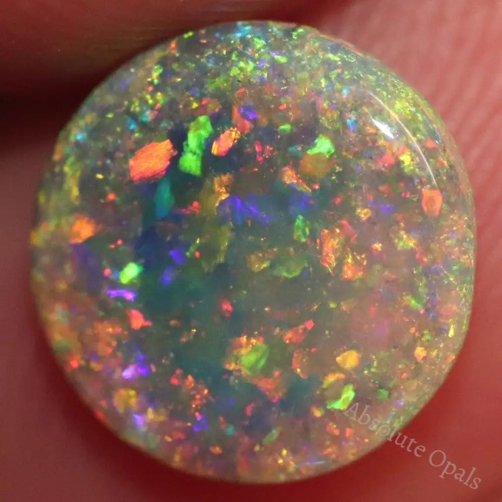 1.72 Cts Australian Semi Black Opal Solid Lightning Ridge Cabochon Loose Stone